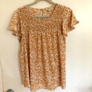 3 for$20 Style & Co. flutter sleeve top